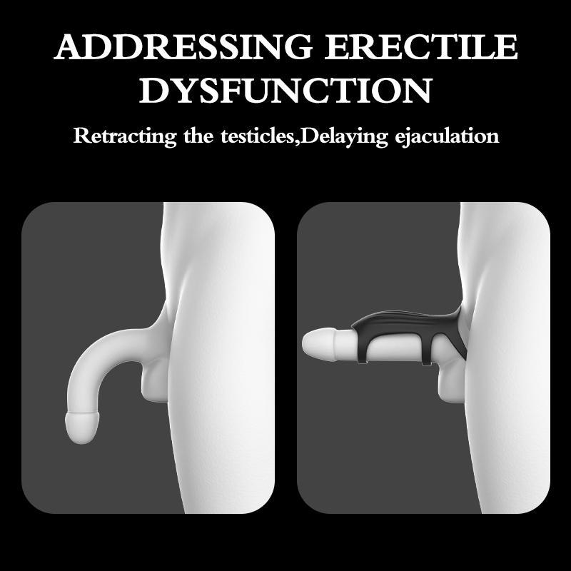 Penis Cock Ring APP Bluetooth Control Vibrator Enhancing Hardness And Long Lasting of Erection Sexy Adult Vibrator 10 Stimulator