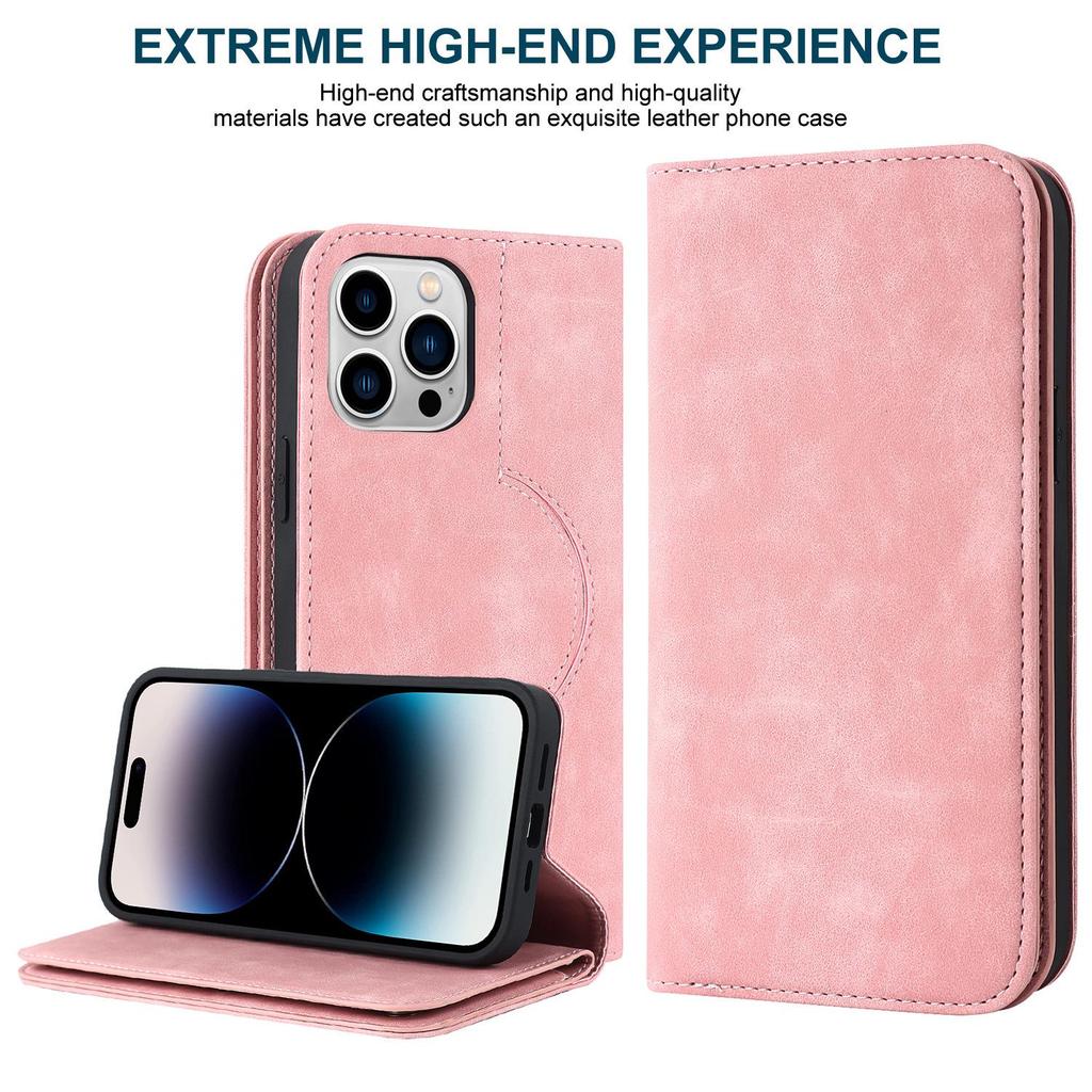iPhone 16 Retro Multi-Card Leather Case with MagSafe Wireless Charging