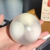 Crispy Sweet Dumplings Squeeze Ball DIY Shapeable Stress Ball Slow Rising Anxiety Relief Stretchy Transparent Ball Sensory Fidget Toy