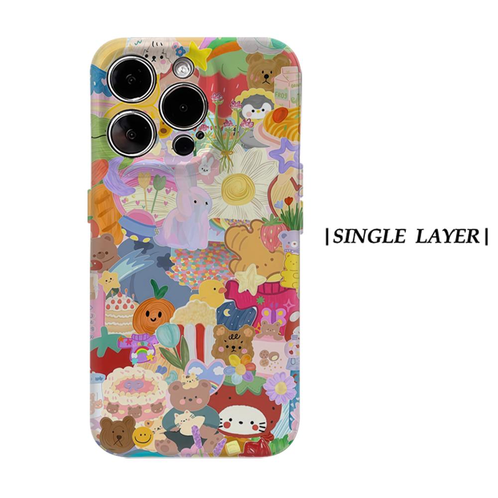 

Cute Chaos CollageFor Magnetic Phone Case for IPhone 17 16 15 14 13 Pro Max Plus Single Double-layer Tough Case IPHONE17PROMAX