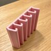 Under Cabinet Food Container Lid Organizer Drill Free 4 Slots Multifunctional Kitchen Storage Holder for Pantry RV Apartment