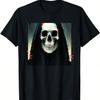 Camiseta Gótica Estética Grunge Oculta Emo Satánica Parca