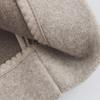Women's European and American Style Wool Coat with Fur Collar and Belt for Autumn and Winter 