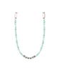 MLB Rainbow Beads Ball Cap Visor Chain Sf (Mint)