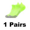 1/3/5 Pairs Men Women Socks Sports Compression Running Protector Ankle Protection High Elastic Pressure Boat Ankle Socks Short