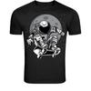 Astronaut Skateboard Moon T-Shirt - Space Skater Graphic Tee