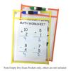 Office Stationery Writing Tool Reusable File Pocket Drawing Board Dry Wipe Bag Teaching Supplies