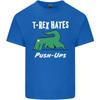 TRex Hasst Liegestütze Fitnessstudio Lustige Dinosaurier Unisex Leichtes Baumwoll-T-Shirt