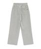 URBANAGE [Non-Fleece Or Fleece] Daily Standard Wide Pants Melange Grey