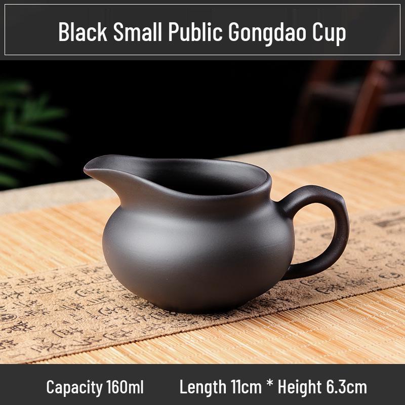 

Large Purple Clay Tea Separator Cup - Handmade Zhu Ni Tea Sea for Gong Fu Tea Ceremony
