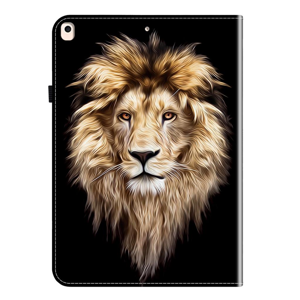 Leather Case For iPad 10.2 (2021)/(2020)/(2019)/Air 10.5 Inch (2019) Pattern Printed Stand Tablet Cover with Card Slots