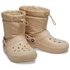 Crocs Versatile Warm Comfortable Short Snow Boots Men boots Beige 206630-212