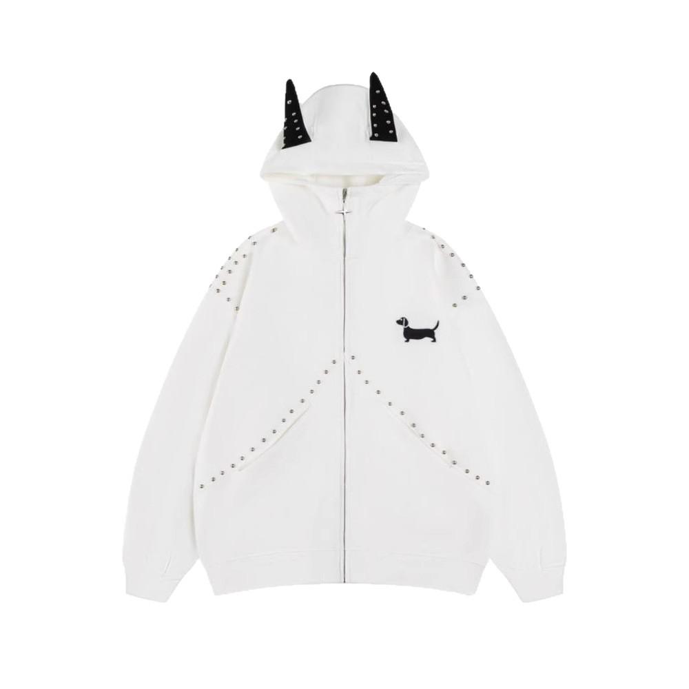 Kapuzenpullover Herren und Damen Frühling und Herbst Winter Lockerer Mantel
