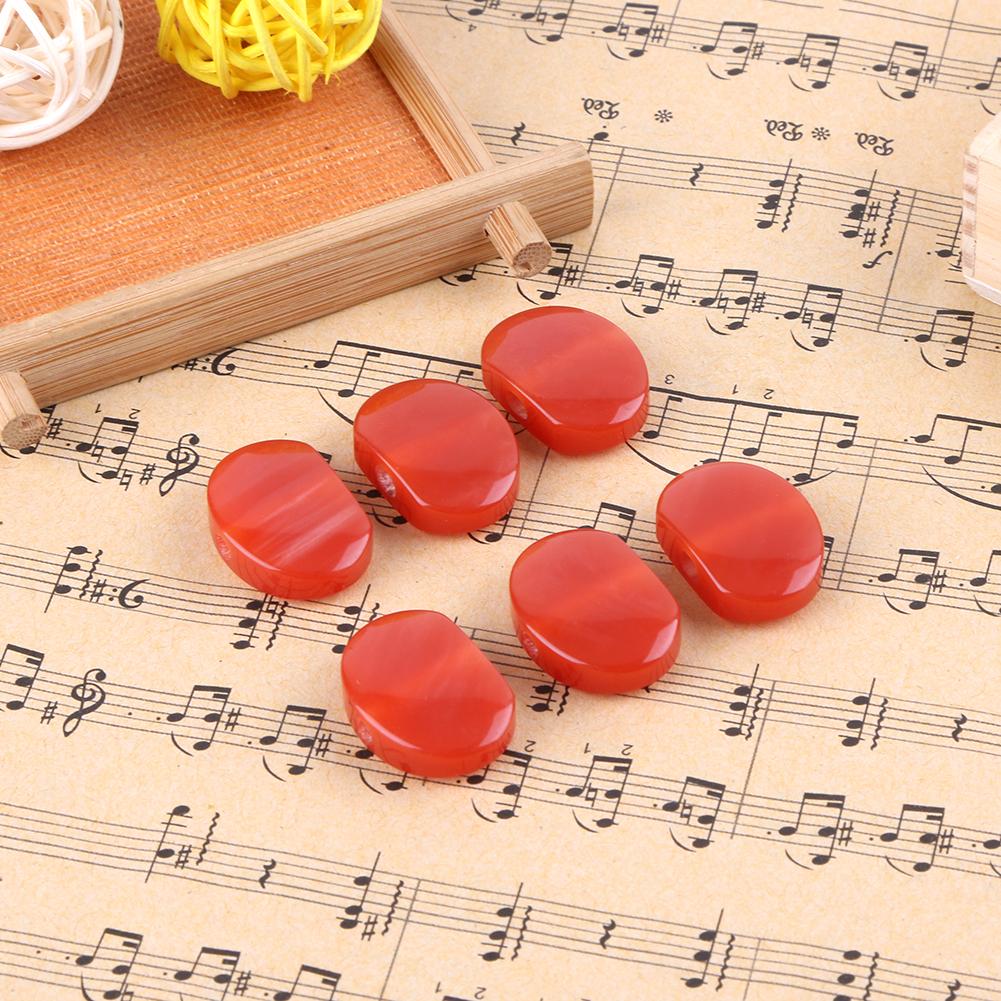 6 Pcs Resin Guitar Tuning Pegs Agate Red Tuners Machine Head Replacement Guitar Tuning Pegs for Electric Acoustic Guitar Parts China Mainland