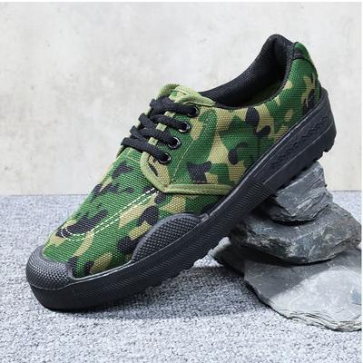 Direct Supply for Men and Women Liberation Site Camouflage Shoes Labor Insurance Shoes Rubber Shoes Work Shoes Military Training Shoes Labor Shoes