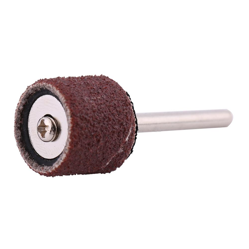 Drum Sanding Sandpaper Bands Sleeves Mandrel Woodworking Craft Polishing Kit (#80)