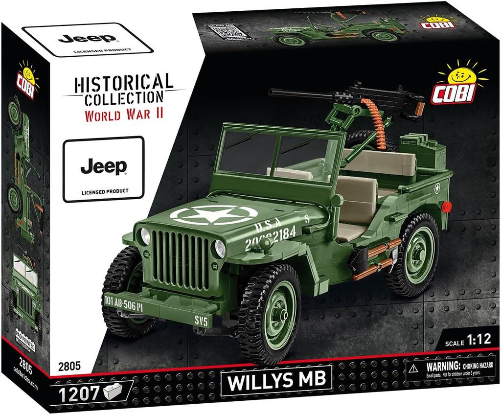COBI Historical Collection WWII Jeep Willys MB