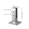 Morsetto in vetro per recinzione piscina, Spigot professionale premium Spessore 10-13 mm Balconi,