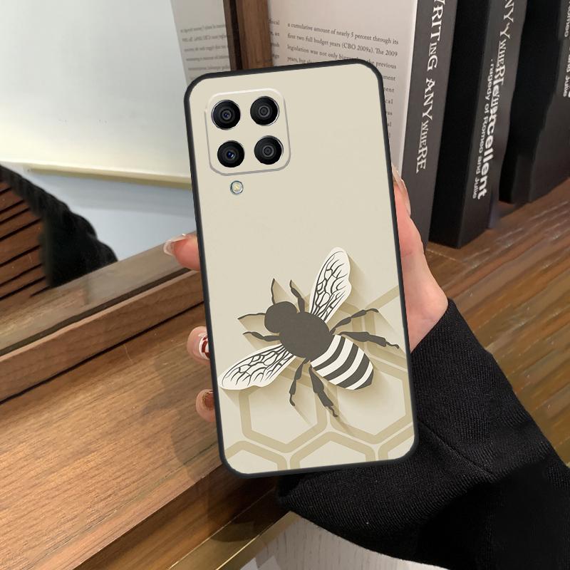 Bee Honey Cover For Samsung Galaxy M23 M33 M53 M13 M51 M11 M31s M30s M12 M32 M52 M20 M14 M34 M54 Case