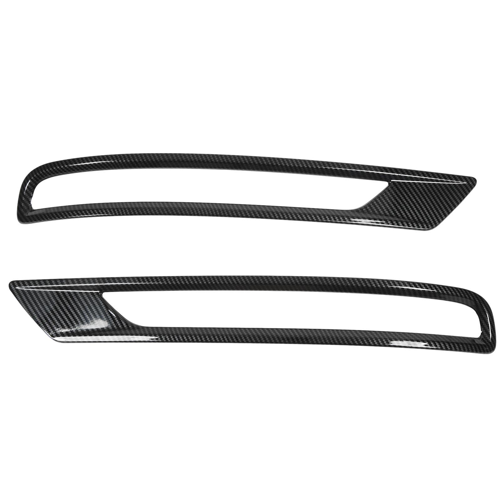 

Рамка заднего противотуманного фонаря из углеродного волокна, сменная накладка на рамку заднего противотуманного фонаря для Mitsubishi