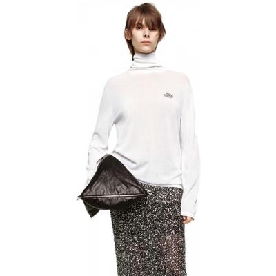MO&Co. GAUCHERE Collaboration Soft High-Neck Knitted Sweater