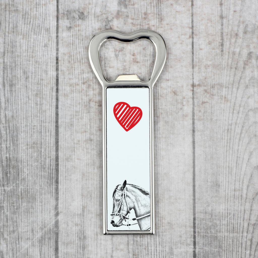 Paso Fino – Bottle opener with a horse, personalized fridge magnet bottle opener | Art-Dog