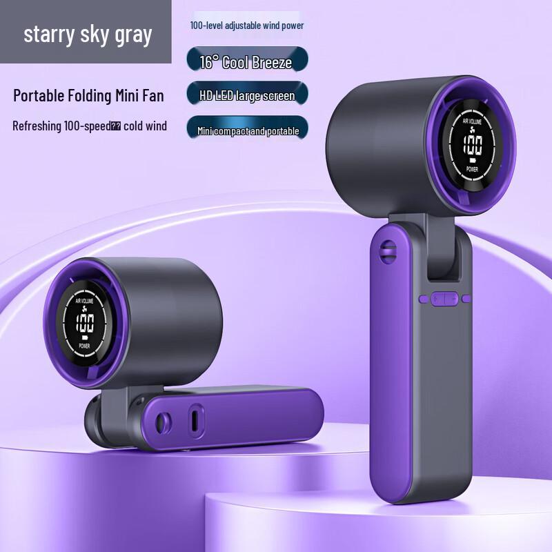 Foldable Portable Handheld Turbo Fan
