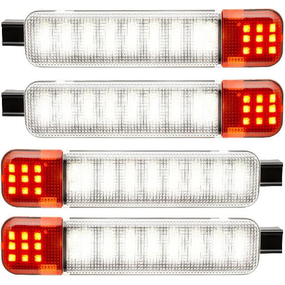 LED Door Panel Light Interior Courtesy Lamp Assembly Compatible With 1999-2006 Chevy Silverado/GMC Sierra 1500, 1997-2000 C/K 2500 3500, 2002-2006