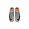 Nike Jr MercurialX 6 CR7 TF Slip Resistant Abrasion Resistant Low Top Kids' Soccer Shoes Gray Black Orange Teenagers 852487-001