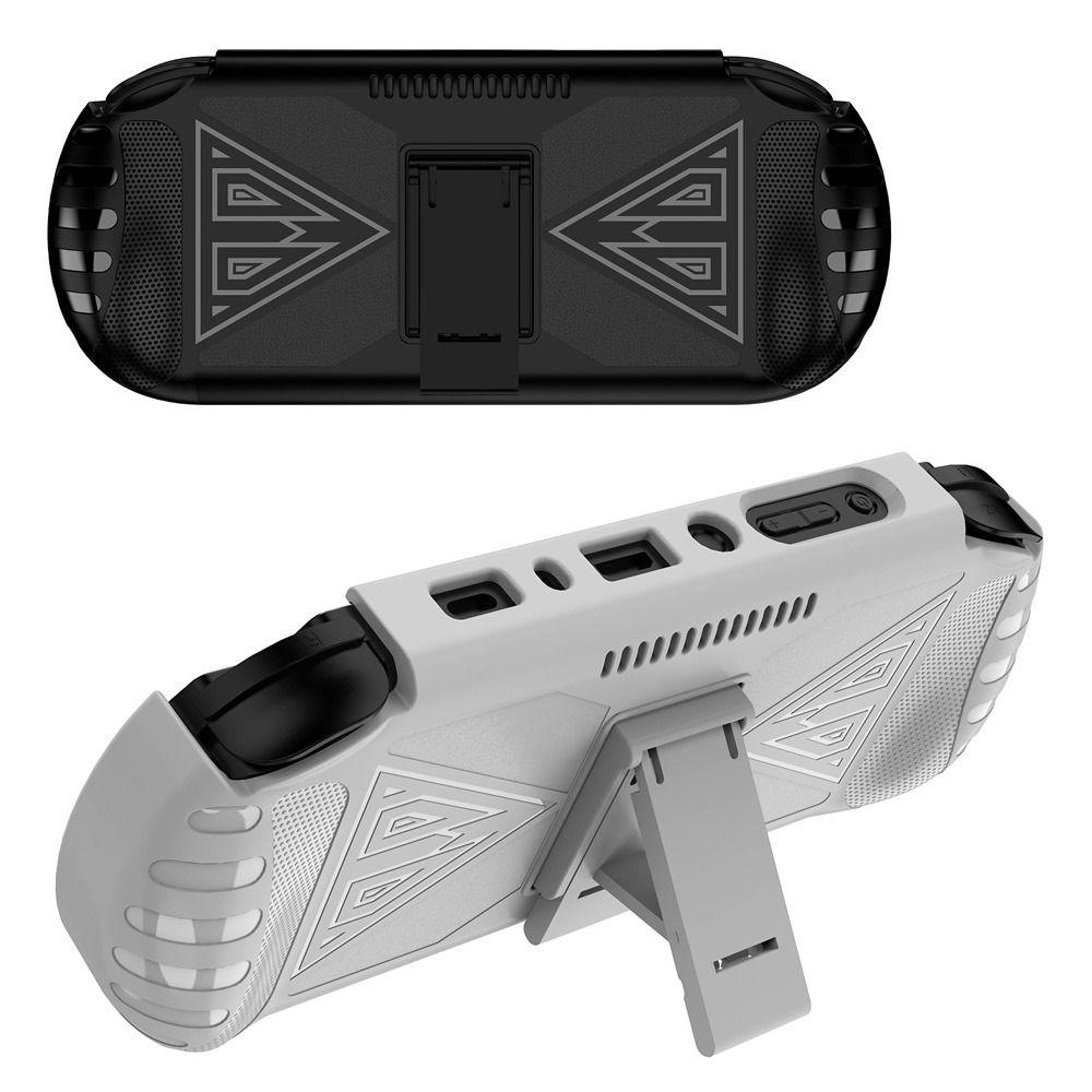 TPU Handheld Game Console Case with Kickstand Host Shell for ANBERNIC RG VITA / RG VITA Pro