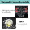 Auto Work Light 99W Led Light Round Square LED Offroad LED Bar 4 Inch Spot Flood Fog Lamp12-24V Off Road 4x4 Barra LED Headlight