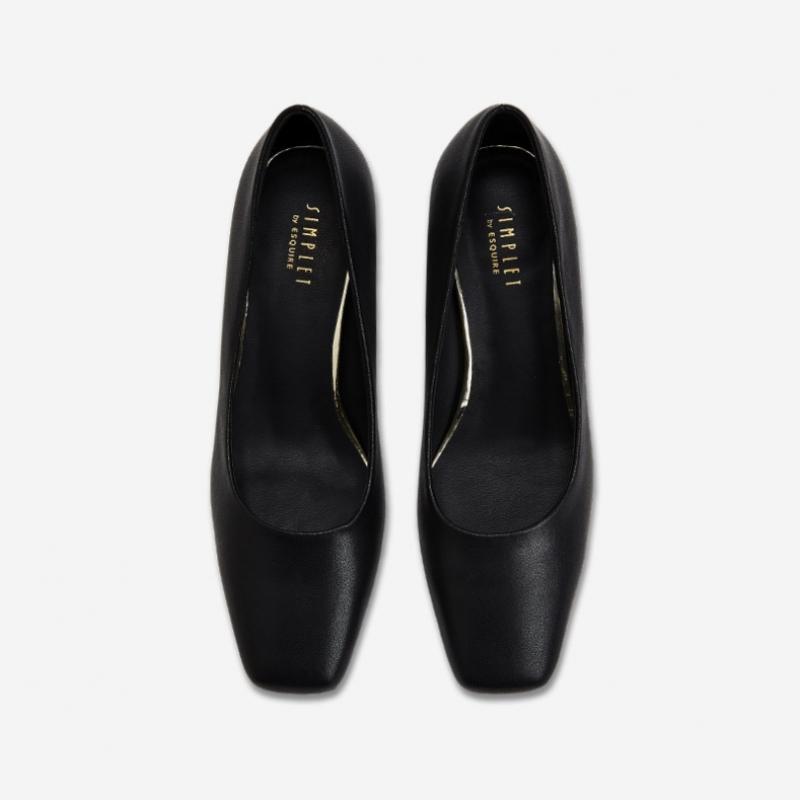 Simplet By Esquire Simple Womens Bella Stiletto Pumps Black