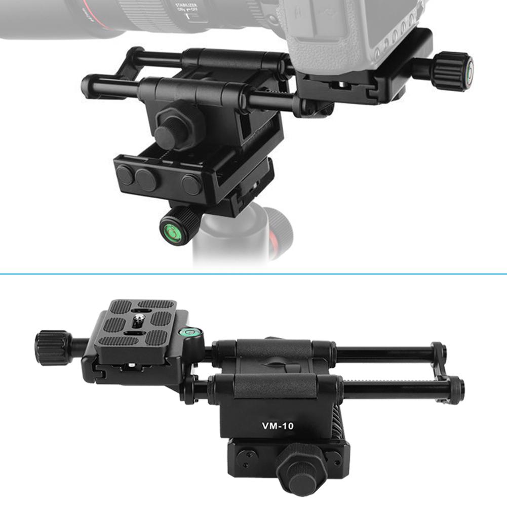 Kingjoy VM 10 Macro Camera Slider DSLR Adjusting Rail Focusing Head Adadpter Holder
