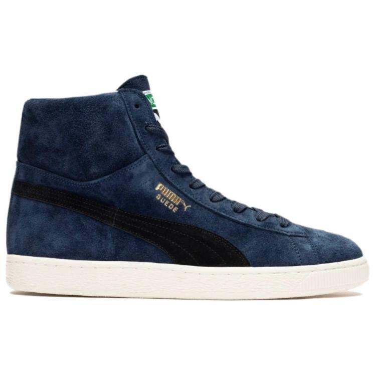 NOAH x PUMA Suede Classic Mid top Scarpe da Skateboard Unisex Blu Bianco Nero 398315-01