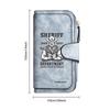 Cowboy Printed Long Wallet Forever Portable Card Holder Fashion Purse