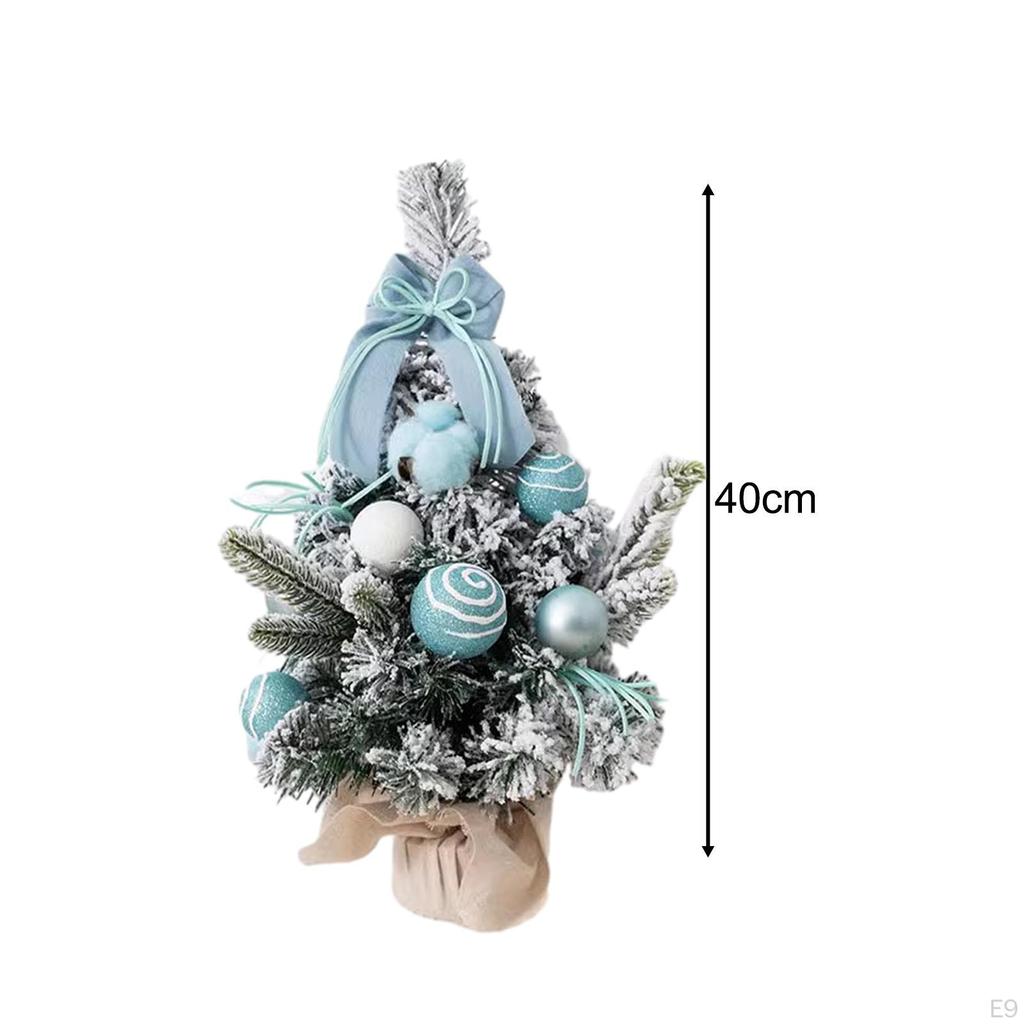 Artificial Christmas Tree Xmas Gifts DIY Desktop Decorations for Dining Table