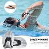 Aquatic Gloves Webbed Swimming Training Hand Paddles Water Swim Training Paddle
