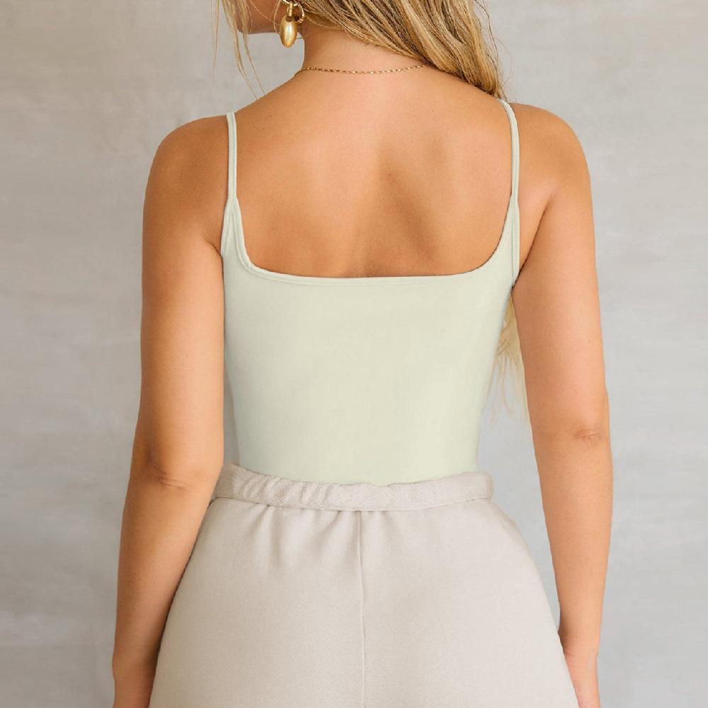 Dámské letní tílko na špagetová ramínka, trička, dámská ležérní slim trička