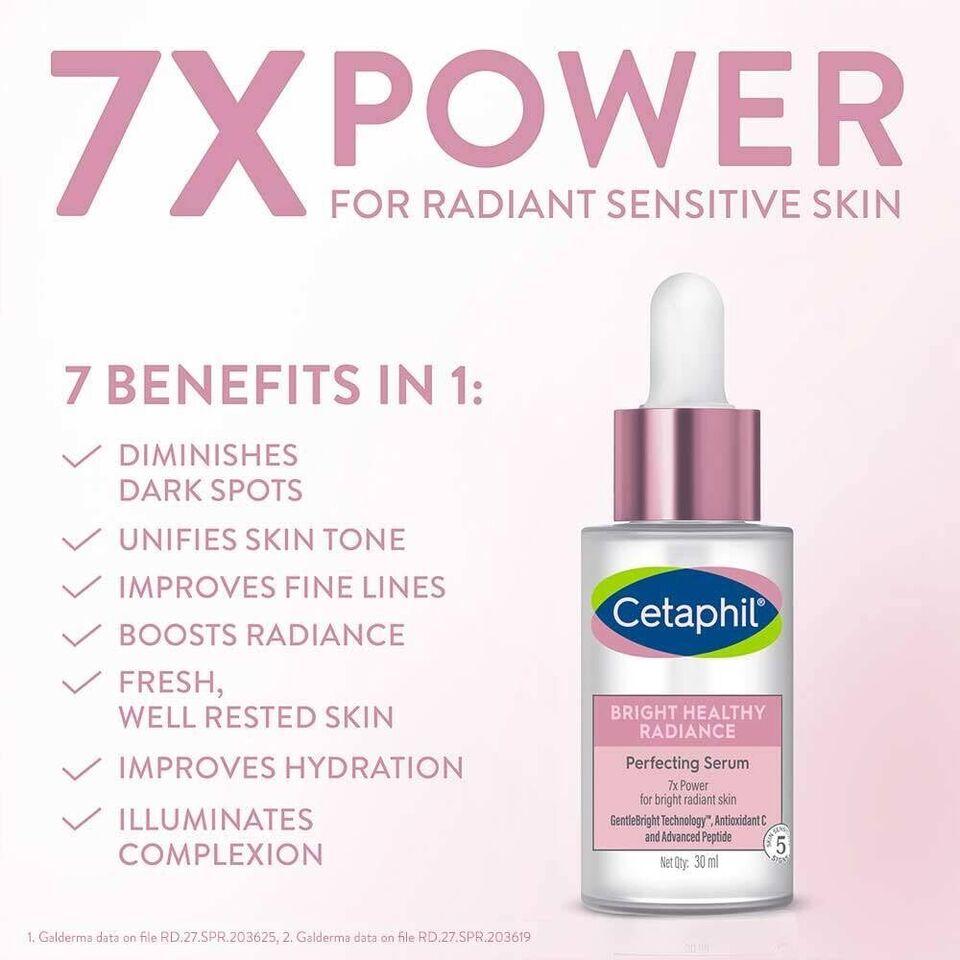 Cetaphil Bright Healthy Radiance, Perfecting Serum for Bright Radiant Skin, 30ml