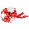 Artificial Bridal Bouquet Flowers for Wedding Decorations Props Accessories (Purple)