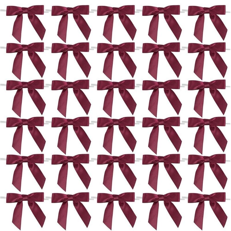 652F 50 Piece Creative Ribbons Set for DIY Crafting and Festival Event Decorations