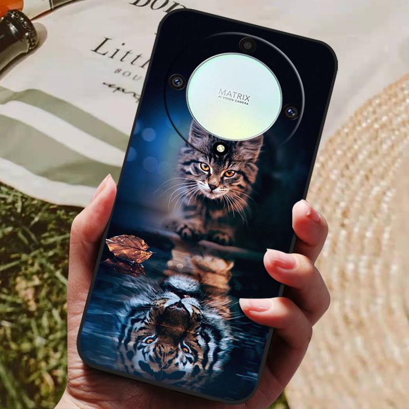 For Honor Magic 5 Lite Case Magic5 Lite Silicone Soft Shockproof Bumper Back Cover For Honor Magic 5 Lite Cover Case Coque Funda