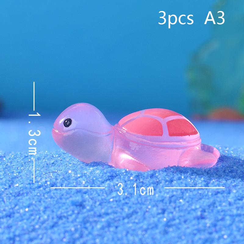 10Pcs Noctilucent Frog Doll House Miniatures Cute Fairy Garden Gnome Moss Terrarium Decor Crafts Bonsai Diy Supplies Figurine