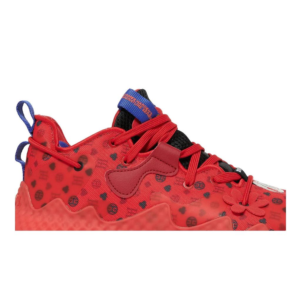 adidas Indurire vol. 6 'Rosso Vivace Monogramma' (Unisex) Scarpe da Basket Rosso Vivace / Nero Intenso / Rosso Vittoria di Squadra HQ3884