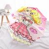 1pc Love Live! Umi Sonoda Outdoor Umbrella - Automatic Opening/Closing, Portable 3-Fold Design, 8-Rib Iron Frame, Perfect Gift for Fans, Travelers, Da