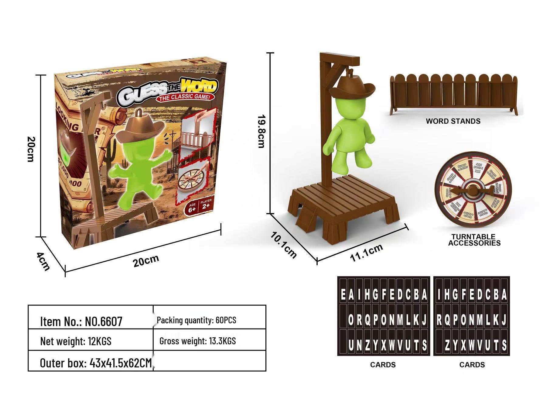 Магнитная игра в виселицу