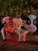 Garden Solar LED Lamp Waterproof Daisy Cow Lawn Light Courtyard Ornament Decoration Outdoor Landscape Lighting