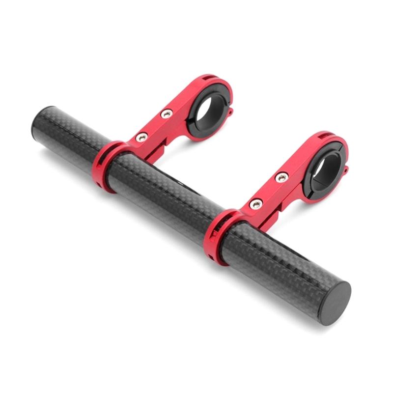 Bike Handlebar Extender Portable Bicycle-Handlebar Extension Double Bike Handlebar Bracket for Holding Bicycle-Headlight