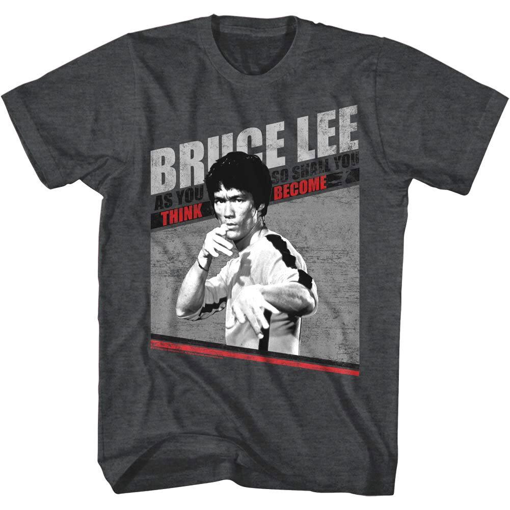 Bruce Lee Think Become Men T Shirt M