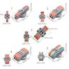 10Pcs Quick Wire Connector Push In Electrical Terminals Block For Soft And Hard Wires Quick Installation Enduring
